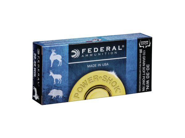 30-30Win.-Federal-Power-Shok-170gr-11,02g-SP-RN-3030B
