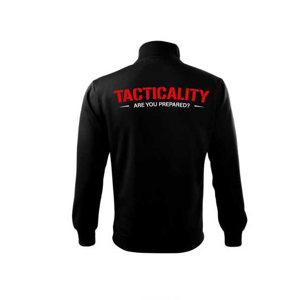 pánska mikina s podtlačou Tacticality zadná časť pánska mikina s podtlačou Tacticality zadná časť